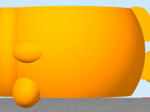 fish cup 3D Print Model