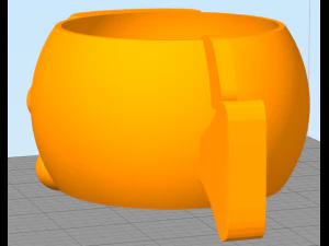 fish cup 3D Print Model