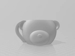熊杯 3D 打印模型