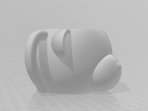 bear cup 3D Print Model