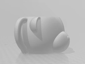 熊杯 3D 打印模型