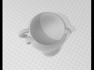 bear cup 3D Print Model