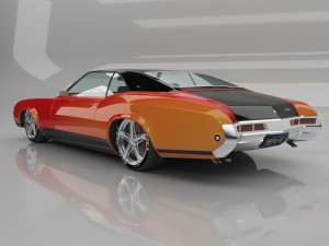 buick riviera 1969 Modèle 3D