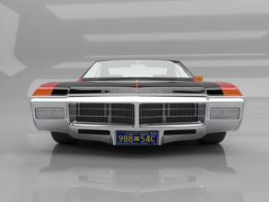 buick riviera 1969 Modèle 3D