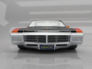 buick riviera 1969 3D Model