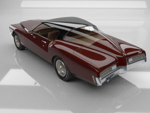 buick riviera 1971 Modelo 3D