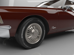 buick riviera 1971 Modelo 3D