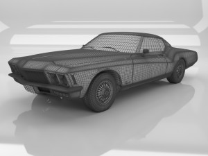 buick riviera 1971 Modelo 3D