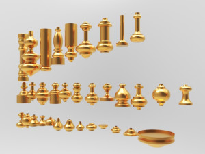 baluster Modèle 3D