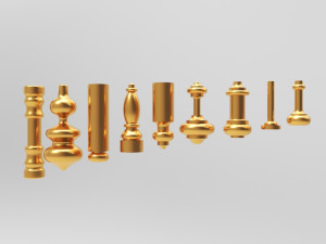 baluster Modèle 3D