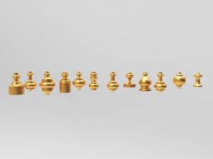 baluster Modèle 3D