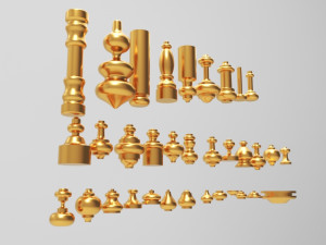 baluster Modèle 3D