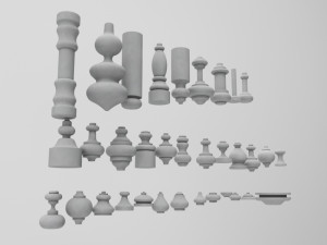 baluster Modèle 3D