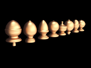 baluster collections Modèle 3D