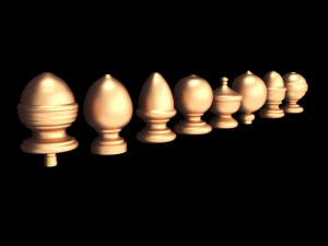 baluster collections 3D Model