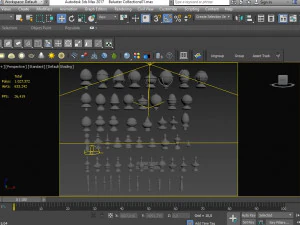 baluster collections 3D Model