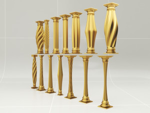 columne collections 3D Model