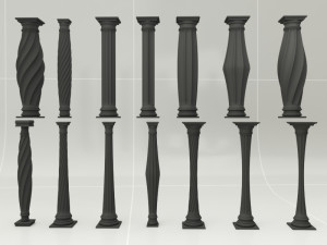 columne collections 3D Model