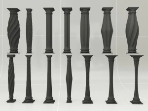 columne collections 3D Model