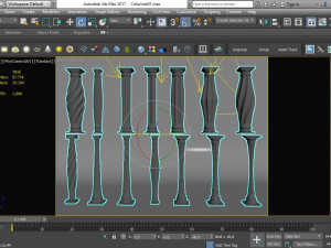 columne collections 3D Model