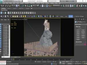 fantastic game hause 3D Model