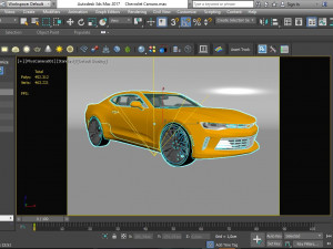 chevrolet camaro Modèle 3D