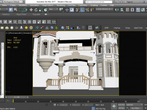 modern villa hause Model 3D