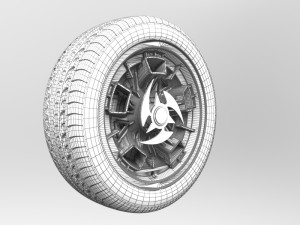 wheel 3 Modèle 3D