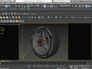 wheel 3 3D Model