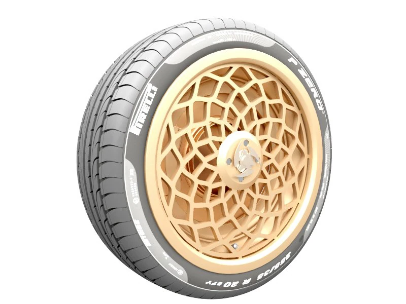 wheel 4 3D Model .c4d .max .obj .3ds .fbx .stl .blend 