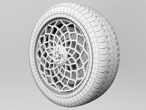 wheel 4 Modello 3D