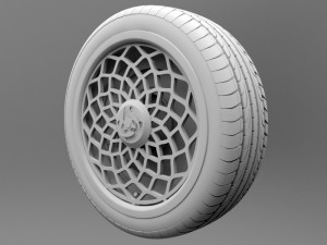 wheel 4 Modello 3D