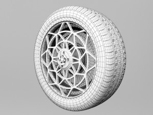 wheel 5 Modelo 3D