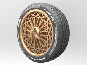 wheel 6 3D Model
