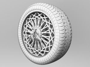 wheel 6 3D Model