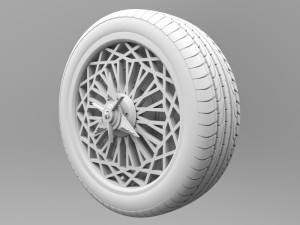 wheel 6 3D Model
