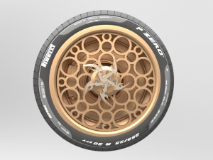 wheel 7 3D मॉडल