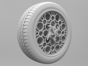 wheel 7 3D मॉडल