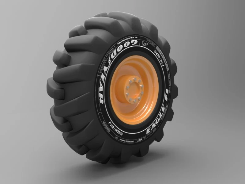 truck tre 3D Model .c4d .max .obj .3ds .fbx .stl .blend 