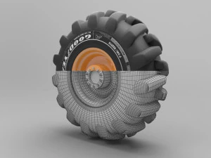 truck tre 3D Model