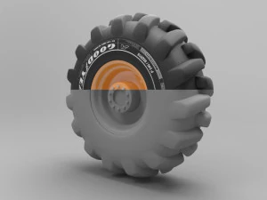 truck tre 3D Model