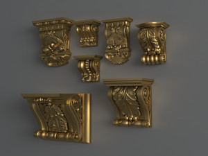 decor columne collections 3D-Modell
