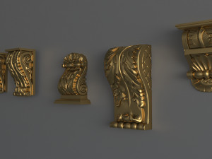 decor columne collections 3D-Modell