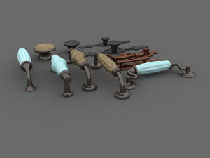 door knob 3D 模型