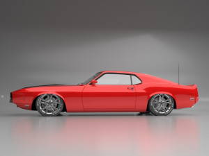 1969 shelby gt500 Modèle 3D