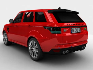 레인지 로버 3D 모델