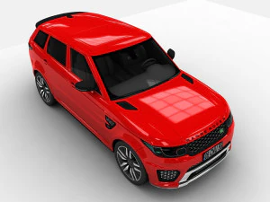 레인지 로버 3D 모델