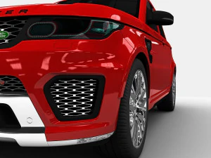 레인지 로버 3D 모델