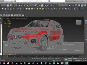 레인지 로버 3D 모델