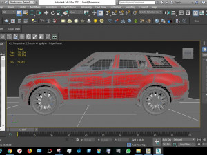 range rower Modelo 3D
